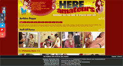 Desktop Screenshot of hereamateurs.tv